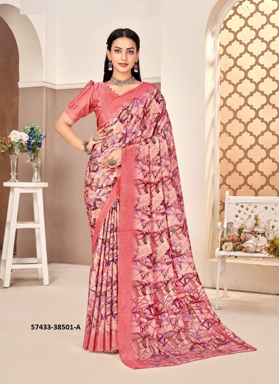 VIVANTA SILK 40 - Catalog # 57433 (Set of 12 Sarees) by Brand RUCHI SAREES VIVANTA SILK 40 - Catalog # 57433 (Set of 12 Sarees) by Brand RUCHI SAREES