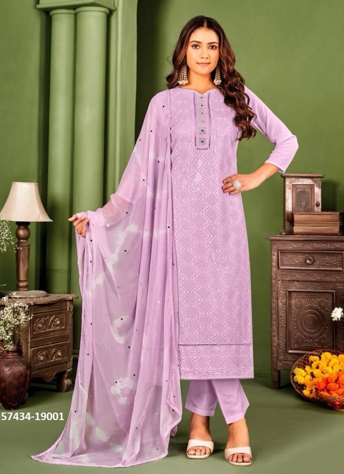 ZULFAT 6 - Catalog # 57434 (Set of 8 Readymade Salwar Suits) by Brand STROLLAY ® ZULFAT 6 - Catalog # 57434 (Set of 8 Readymade Salwar Suits) by Brand STROLLAY ®