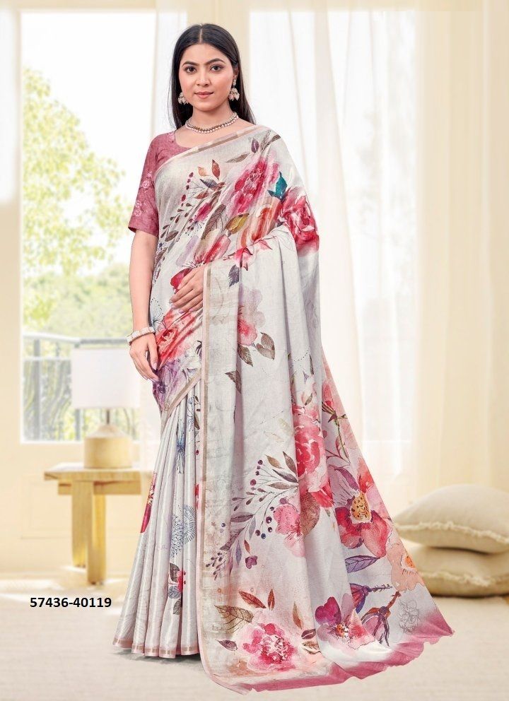 SAISHA 3 - Catalog # 57436 (Set of 6 Sarees) by Brand RUCHI SAREES SAISHA 3 - Catalog # 57436 (Set of 6 Sarees) by Brand RUCHI SAREES