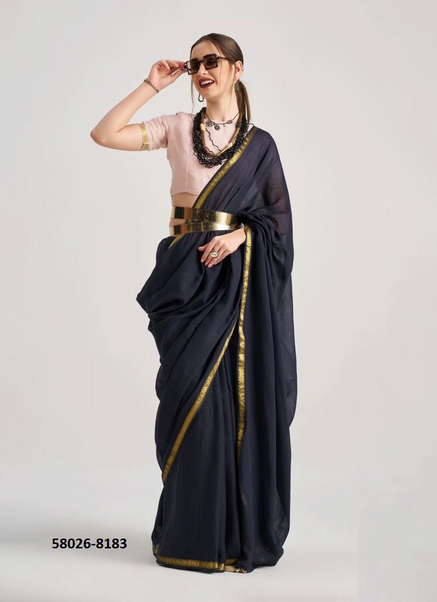 HUES & FLOW - Catalog # 58026 (Set of 9 Sarees) by Brand MONO POLEY HUES & FLOW - Catalog # 58026 (Set of 9 Sarees) by Brand MONO POLEY
