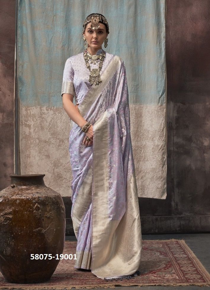 KOSHA SILK - Catalog # 58075 (Set of 6 Sarees) MADE IN INDIA BY RAJTEX FABRICS KOSHA SILK - Catalog # 58075 (Set of 6 Sarees) MADE IN INDIA BY RAJTEX FABRICS