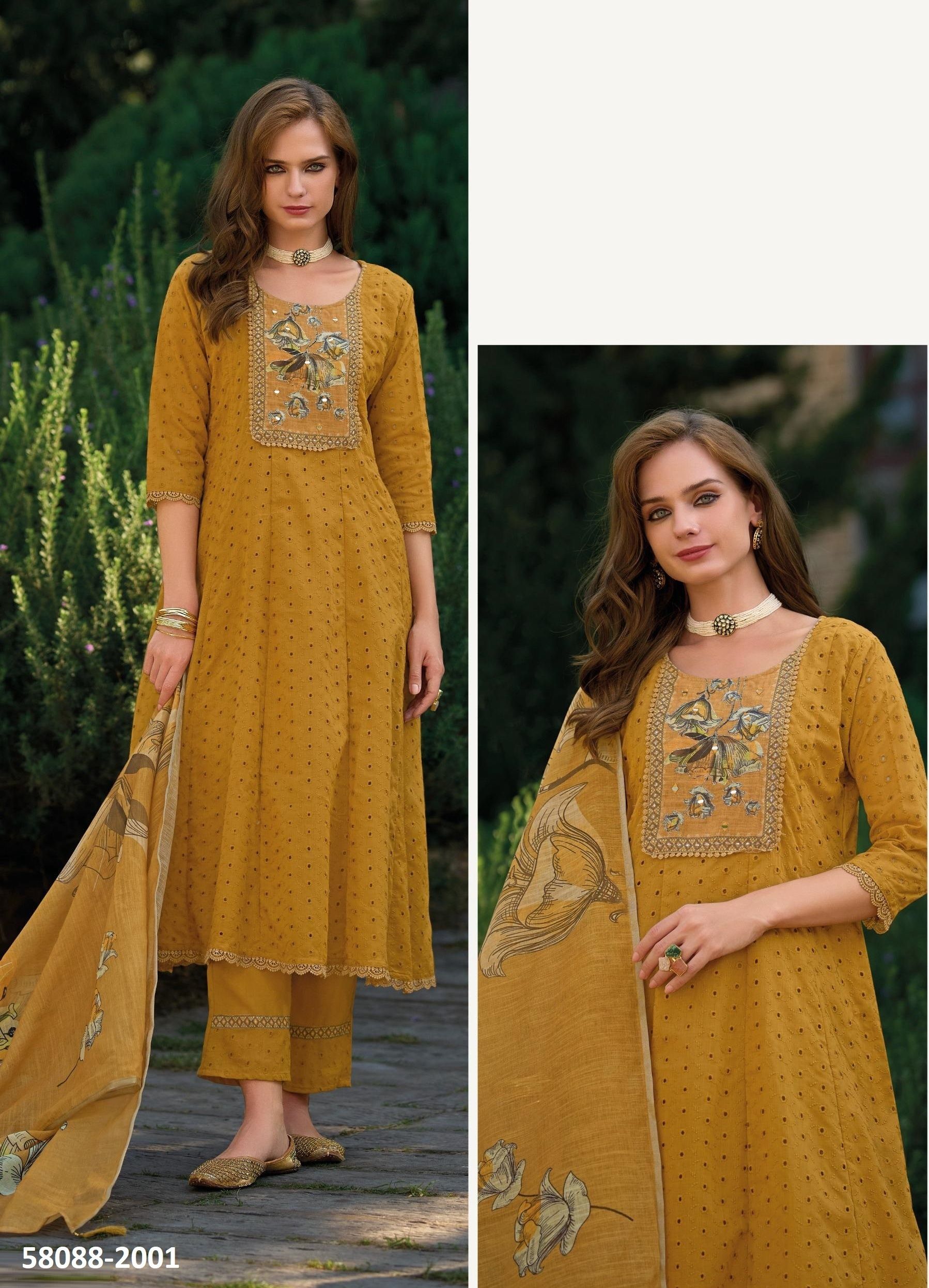 HELLO ALEXA 2 - Catalog # 58088 (Set of 6 Readymade Salwar Suits) by Brand POONAM DESIGNER HELLO ALEXA 2 - Catalog # 58088 (Set of 6 Readymade Salwar Suits) by Brand POONAM DESIGNER