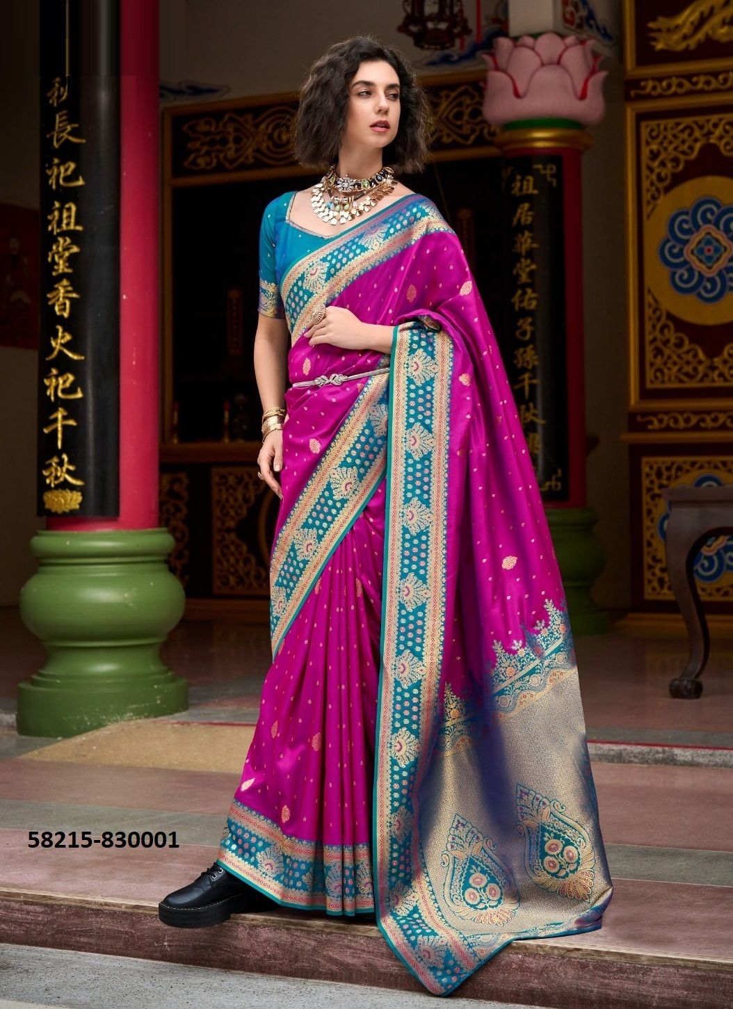 SAMRUDDHI SILK - Catalog # 58215 (Set of 8 Sarees) by Brand STROLLAY ® SAMRUDDHI SILK - Catalog # 58215 (Set of 8 Sarees) by Brand STROLLAY ®