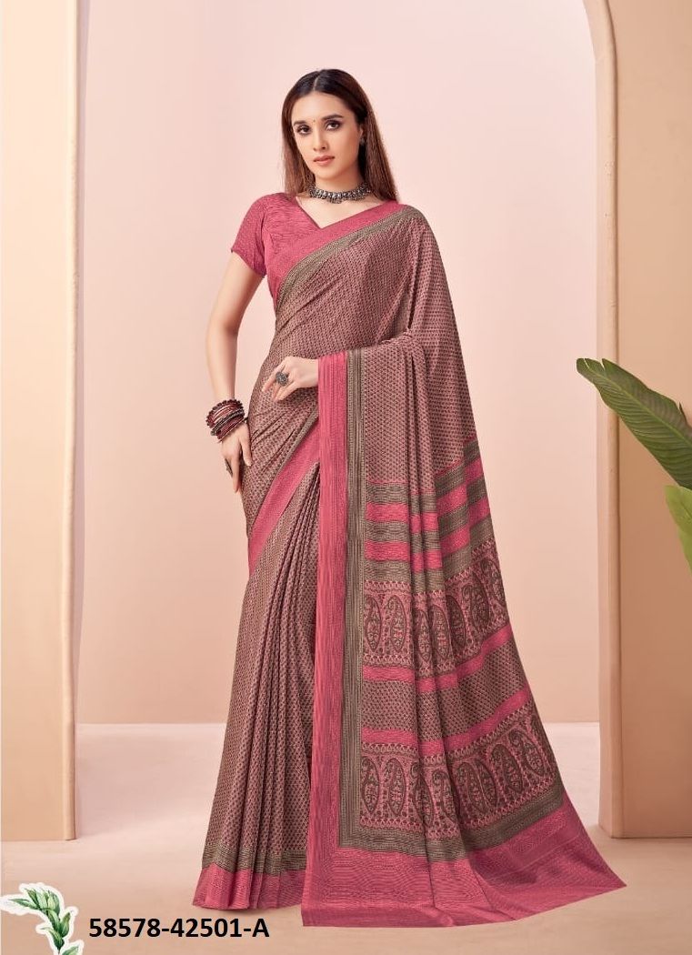 VIVANTA SILK 45 - Catalog # 58578 (Set of 12 Sarees) by Brand RUCHI SAREES VIVANTA SILK 45 - Catalog # 58578 (Set of 12 Sarees) by Brand RUCHI SAREES