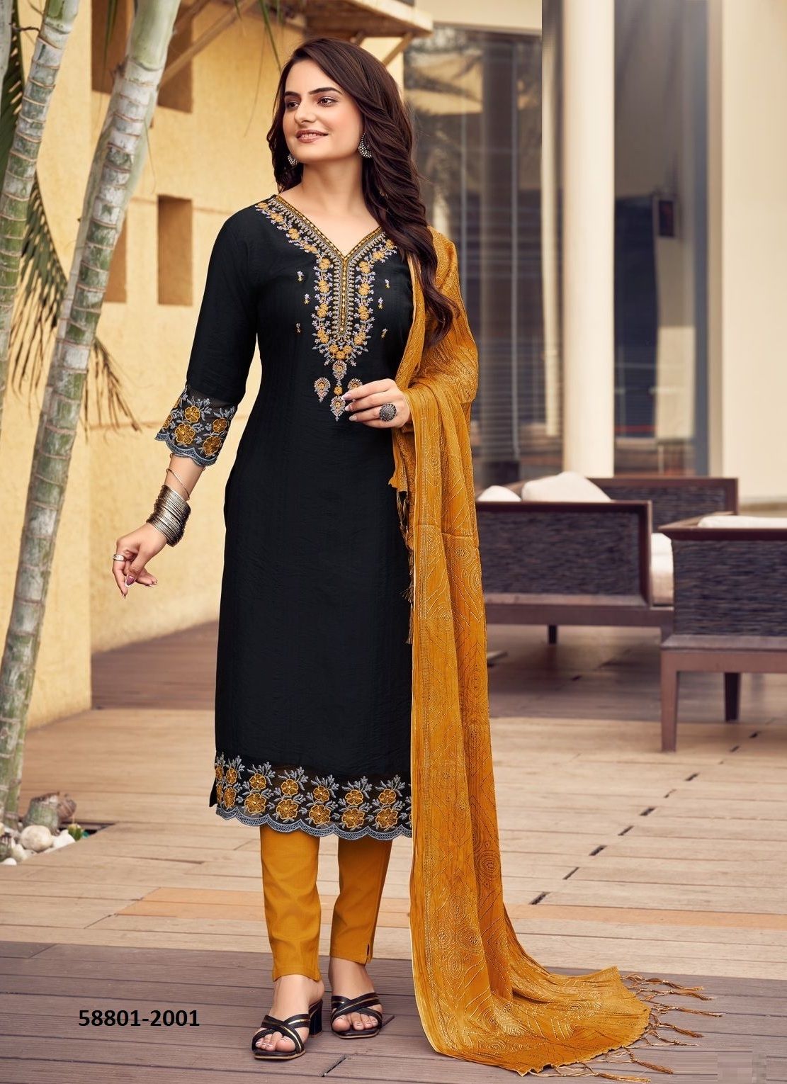 SAGAAI - Catalog # 58801 (Set of 6 Readymade Salwar Suits) by Brand WOOGLEE FASHIONS SAGAAI - Catalog # 58801 (Set of 6 Readymade Salwar Suits) by Brand WOOGLEE FASHIONS