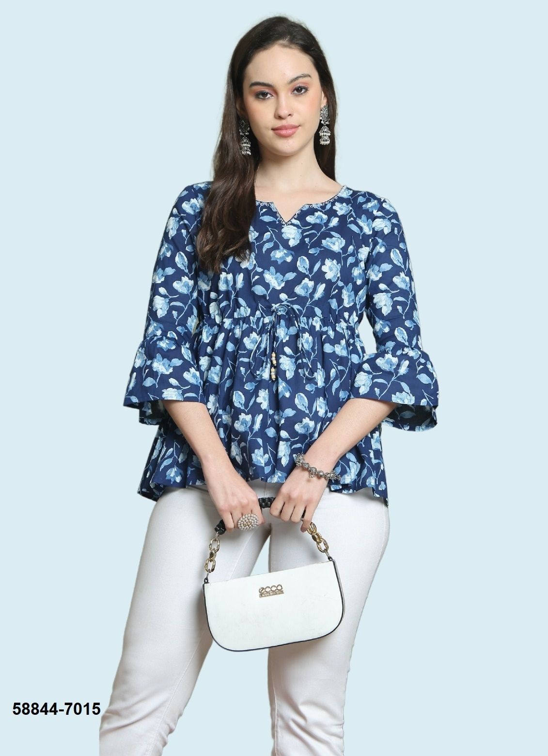 AARADHYA 24 - Catalog # 58844 (Set of 8 Readymade Women's Kurtis / Tops) by Brand RAJNANDINI AARADHYA 24 - Catalog # 58844 (Set of 8 Readymade Women's Kurtis / Tops) by Brand RAJNANDINI