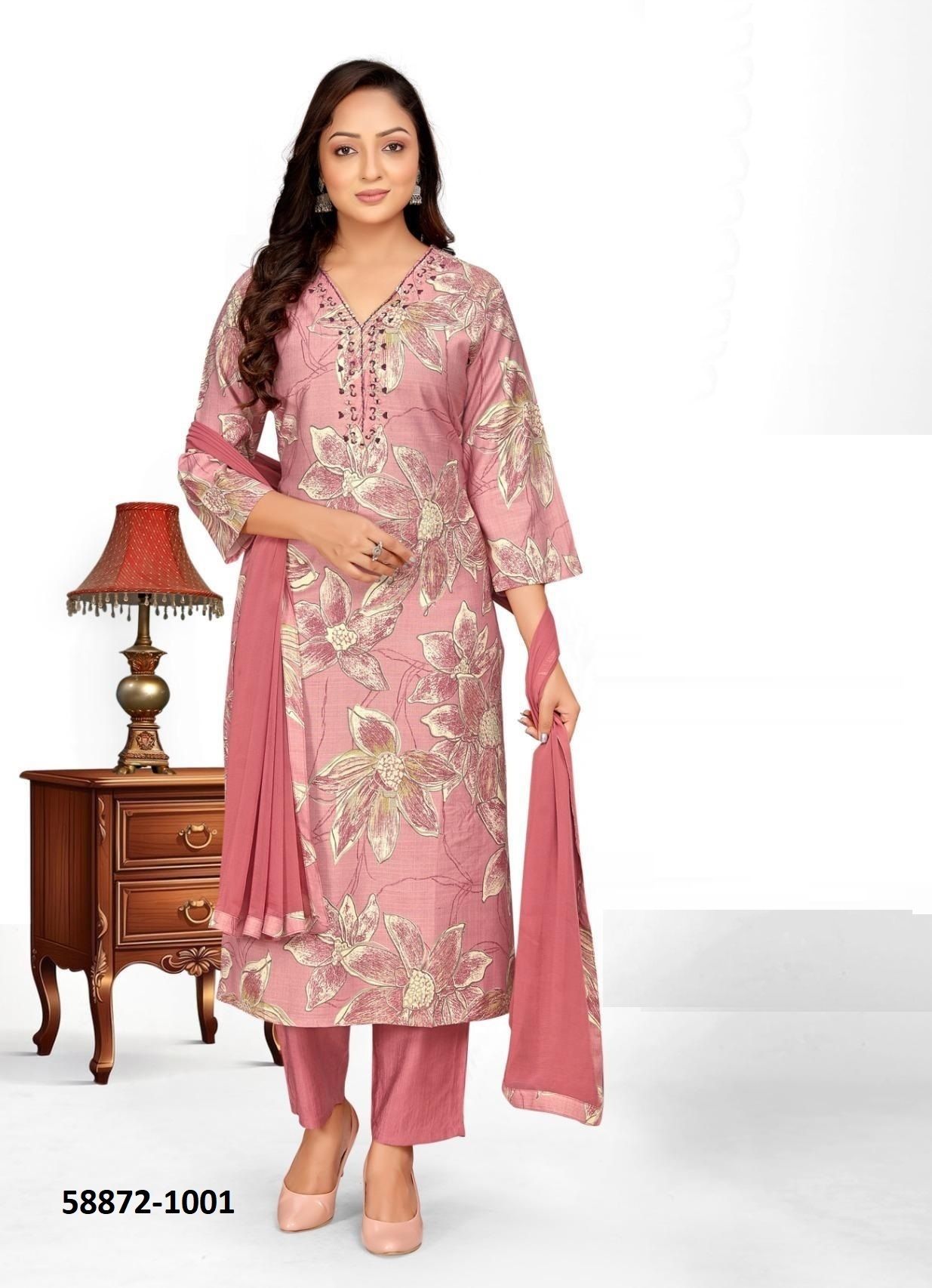 VATICAN - Catalog # 58872 (Set of 5 Readymade Salwar Suits) by Brand POONAM DESIGNER VATICAN - Catalog # 58872 (Set of 5 Readymade Salwar Suits) by Brand POONAM DESIGNER