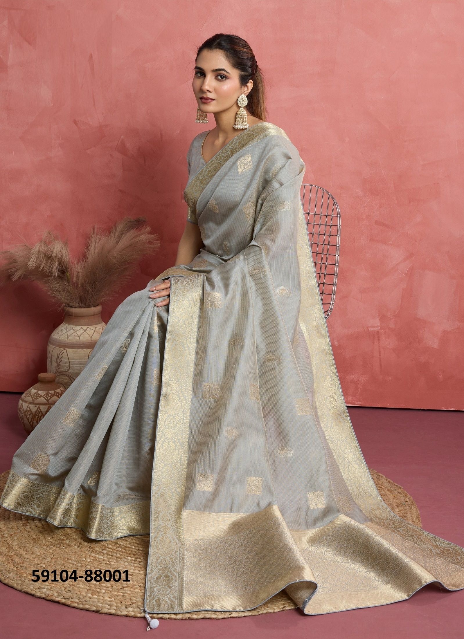 IVIRA - Catalog # 59104 (Set of 4 Sarees) by Brand S-ETHNIC LIFESTYLE IVIRA - Catalog # 59104 (Set of 4 Sarees) by Brand S-ETHNIC LIFESTYLE