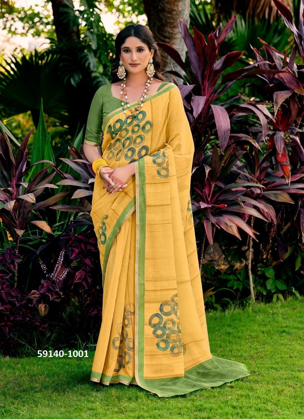 PURVI - Catalog # 59140 (Set of 10 Sarees) by Brand SR SAREES PURVI - Catalog # 59140 (Set of 10 Sarees) by Brand SR SAREES