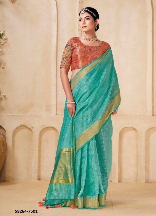 KIA - Catalog # 59264 (Set of 6 Sarees) by Brand KIRA FASHIONS KIA - Catalog # 59264 (Set of 6 Sarees) by Brand KIRA FASHIONS