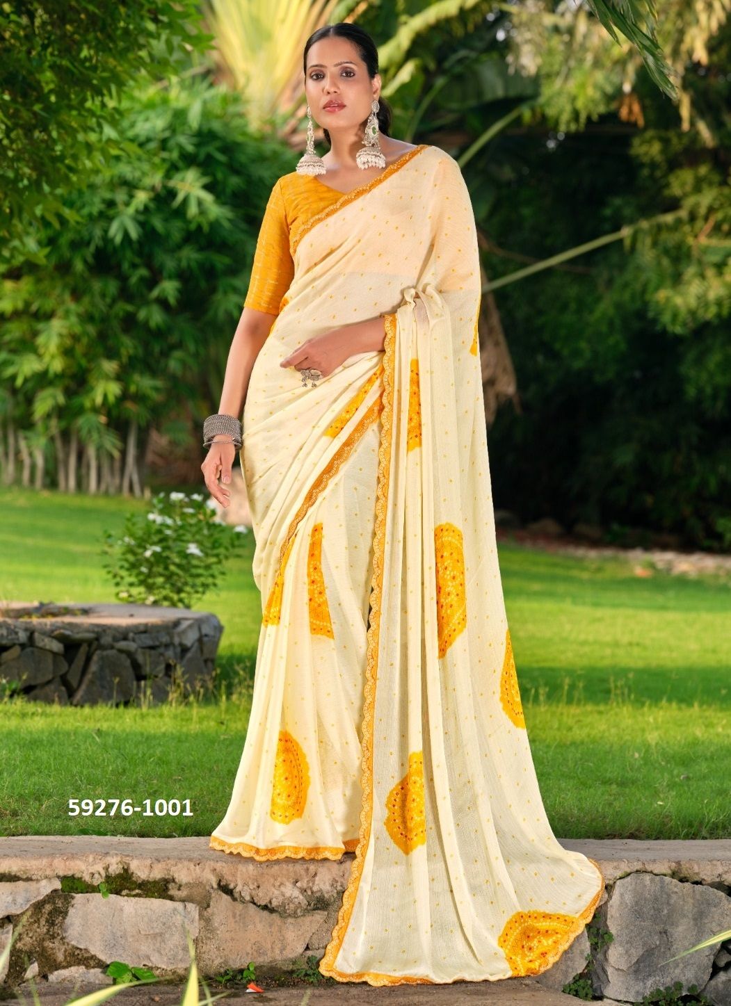 DEVNA - Catalog # 59276 (Set of 10 Sarees) by Brand STAVAN DEVNA - Catalog # 59276 (Set of 10 Sarees) by Brand STAVAN