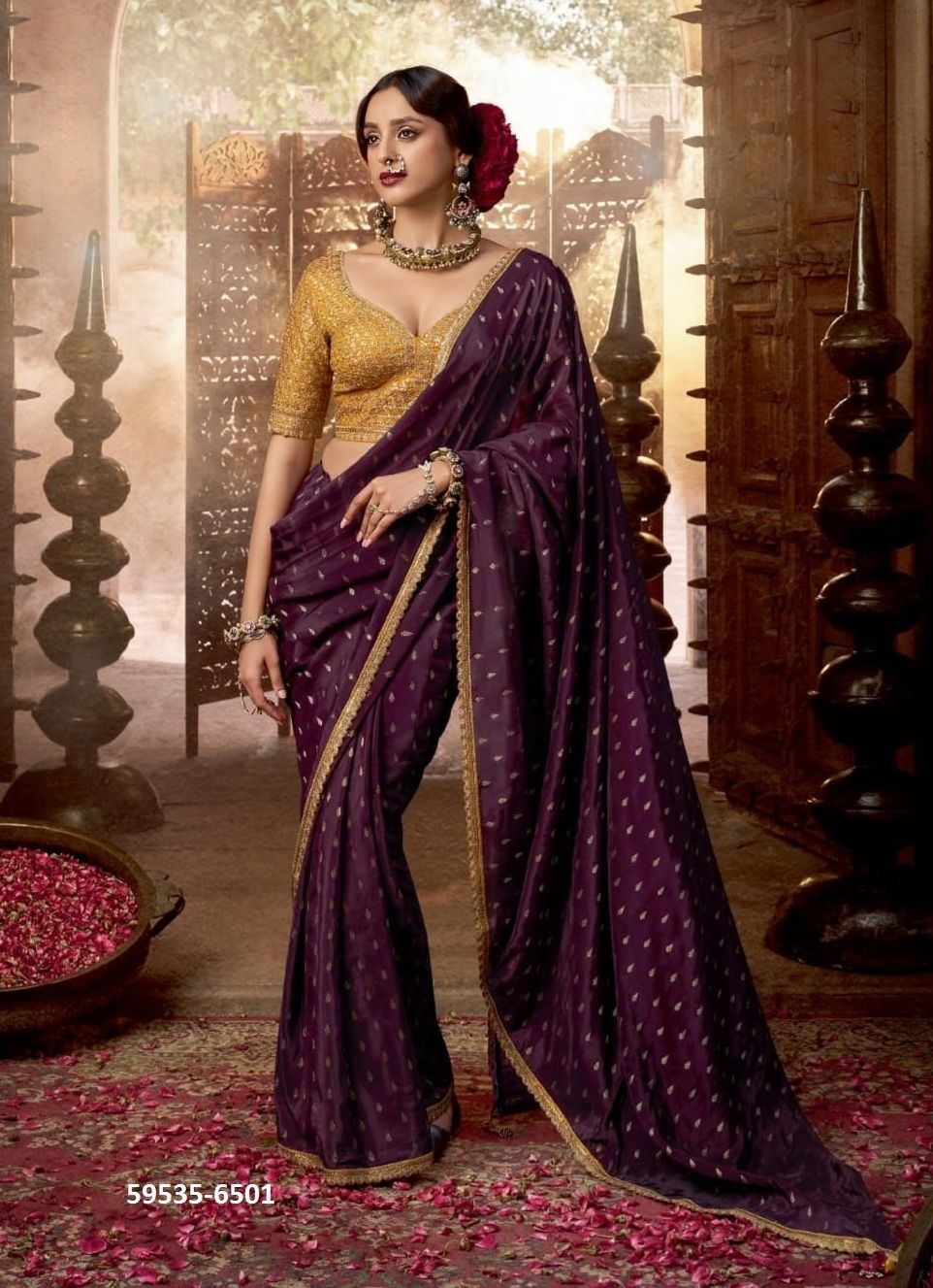 KASHVI - Catalog # 59535 (Set of 8 Sarees) by Brand KIRA FASHIONS KASHVI - Catalog # 59535 (Set of 8 Sarees) by Brand KIRA FASHIONS