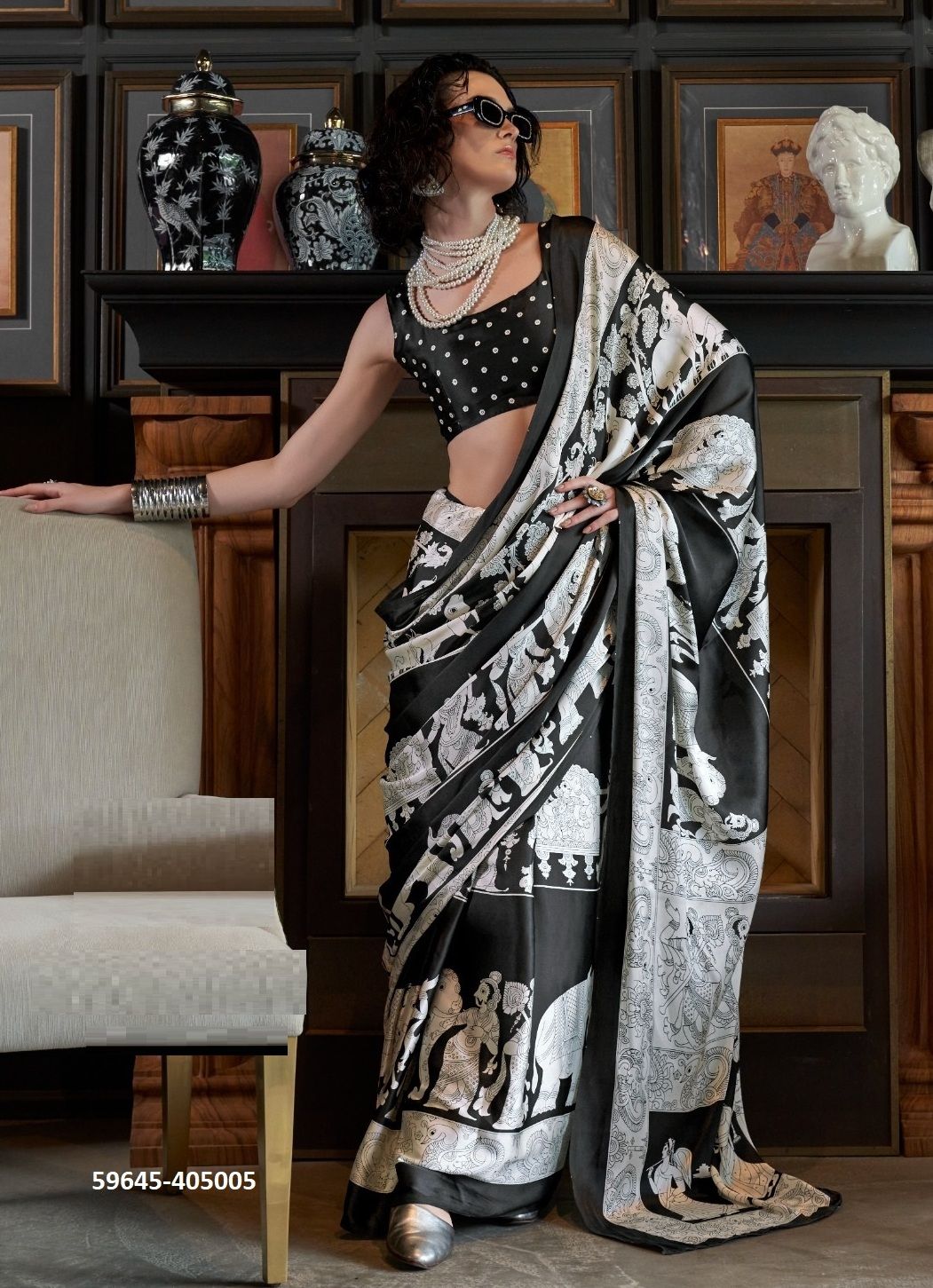KONZAI SILK - Catalog # 59645 (Set of 3 Sarees) by Brand RAJTEX FABRICS KONZAI SILK - Catalog # 59645 (Set of 3 Sarees) by Brand RAJTEX FABRICS