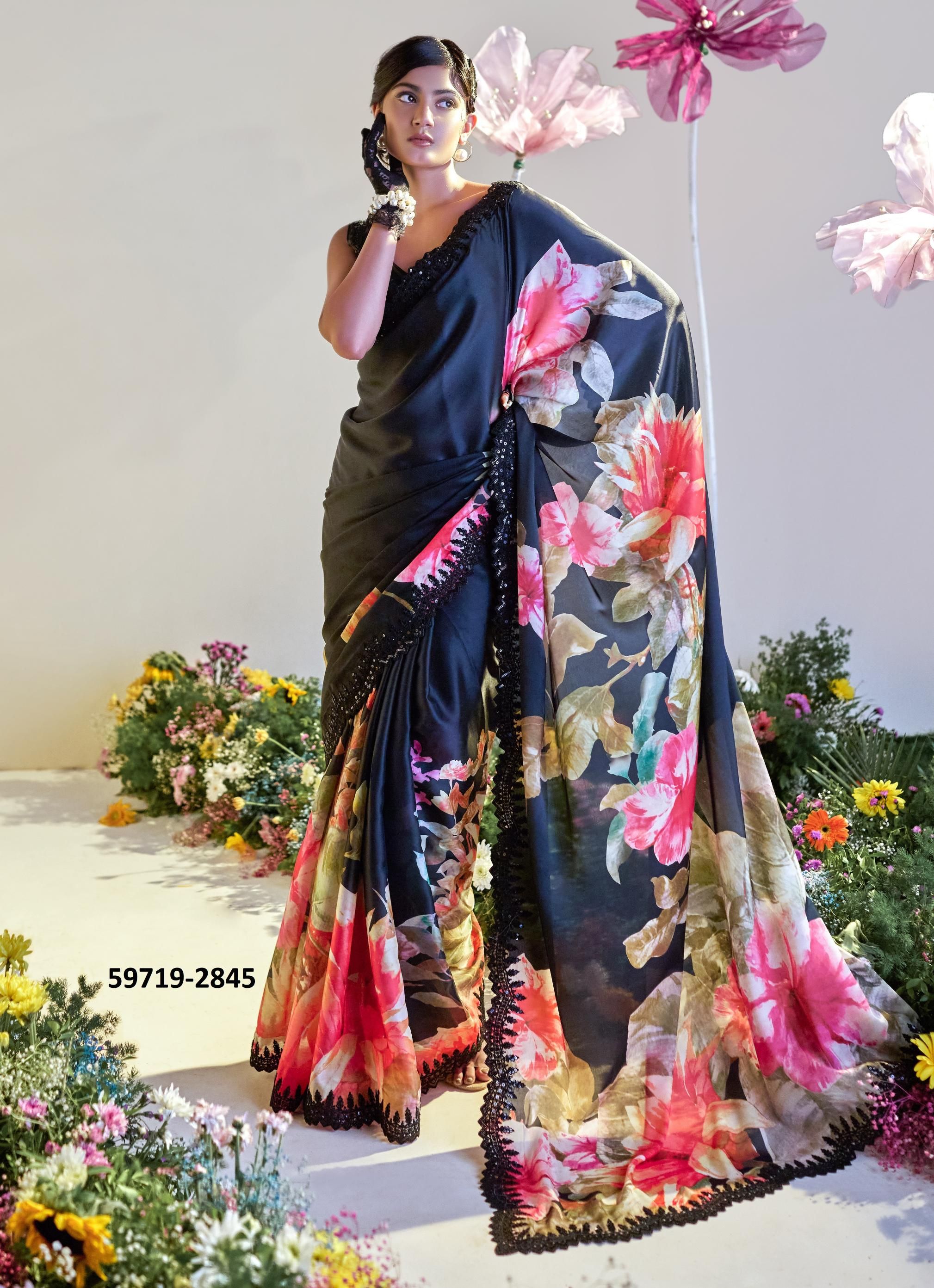 SPRING AURA - Catalog # 59719 (Set of 8 Sarees) by Brand MEHERIYA SPRING AURA - Catalog # 59719 (Set of 8 Sarees) by Brand MEHERIYA