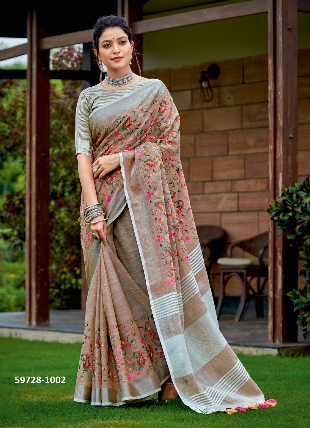 KASHMIRA NX - Catalog # 59728 (Set of 4 Sarees) by Brand MEHERIYA KASHMIRA NX - Catalog # 59728 (Set of 4 Sarees) by Brand MEHERIYA