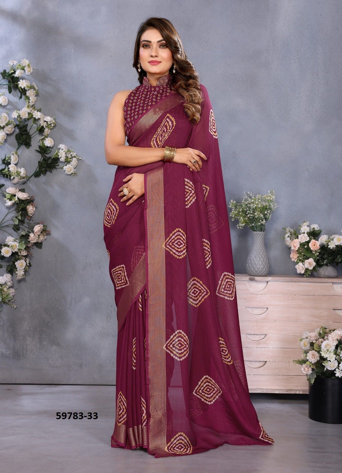 SERIES 33-43 - Catalog # 59783 (Set of 11 Sarees) by Brand PRIMA SERIES 33-43 - Catalog # 59783 (Set of 11 Sarees) by Brand PRIMA
