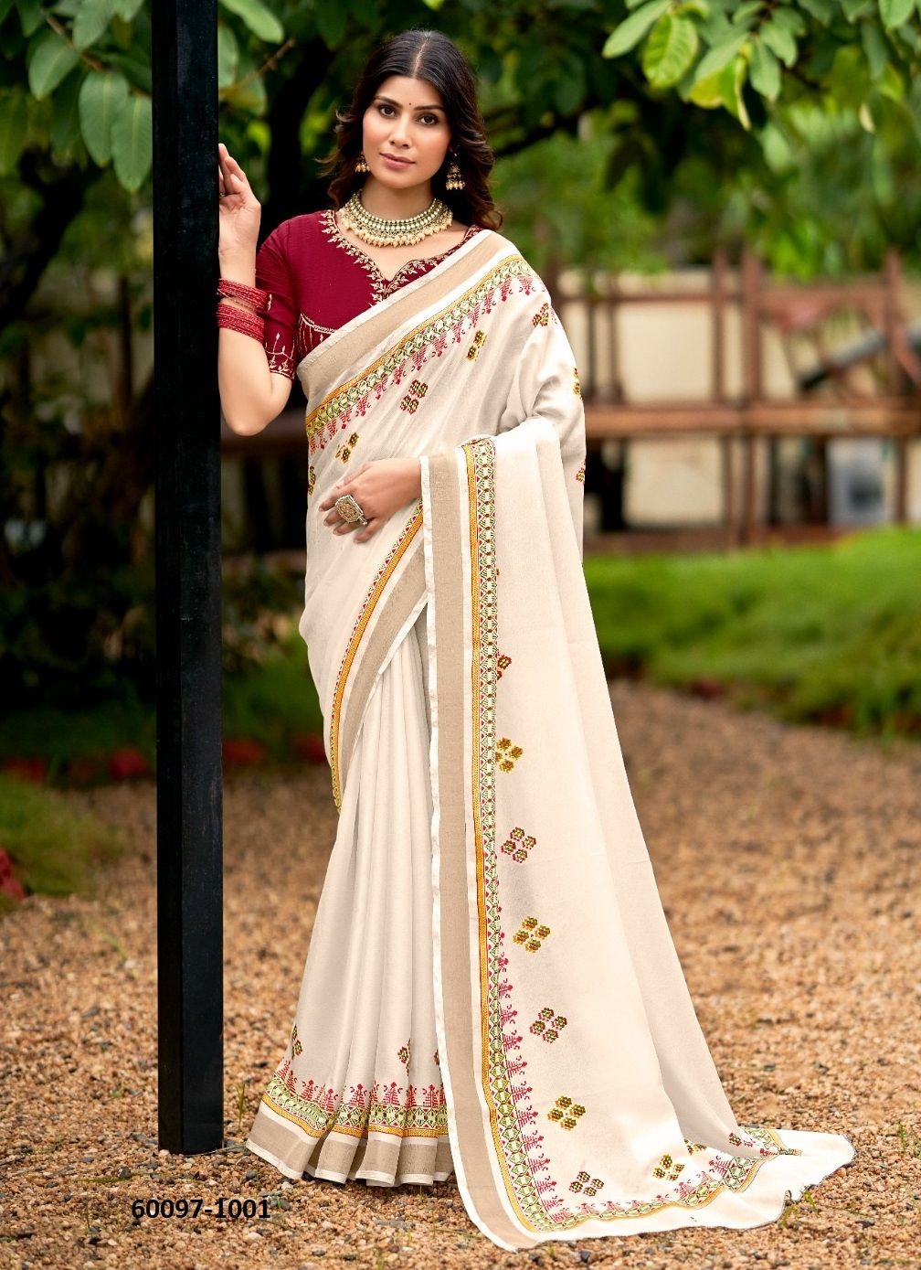 KORIAL - Catalog # 60097 (Set of 5 Sarees) by Brand SR SAREES KORIAL - Catalog # 60097 (Set of 5 Sarees) by Brand SR SAREES