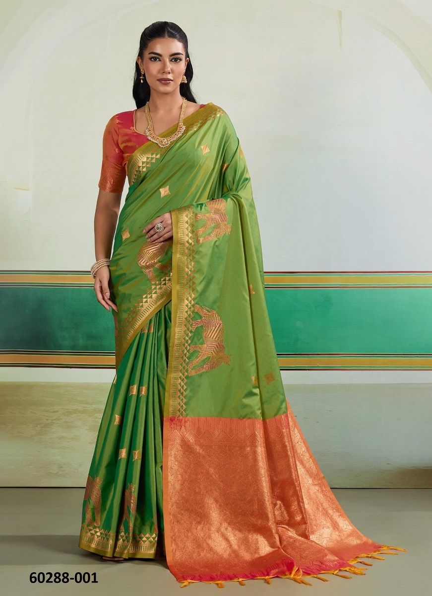 KIRTAN JUMBO - Catalog # 60288 (Set of 6 Sarees) MADE IN INDIA BY RAJTEX FABRICS KIRTAN JUMBO - Catalog # 60288 (Set of 6 Sarees) MADE IN INDIA BY RAJTEX FABRICS