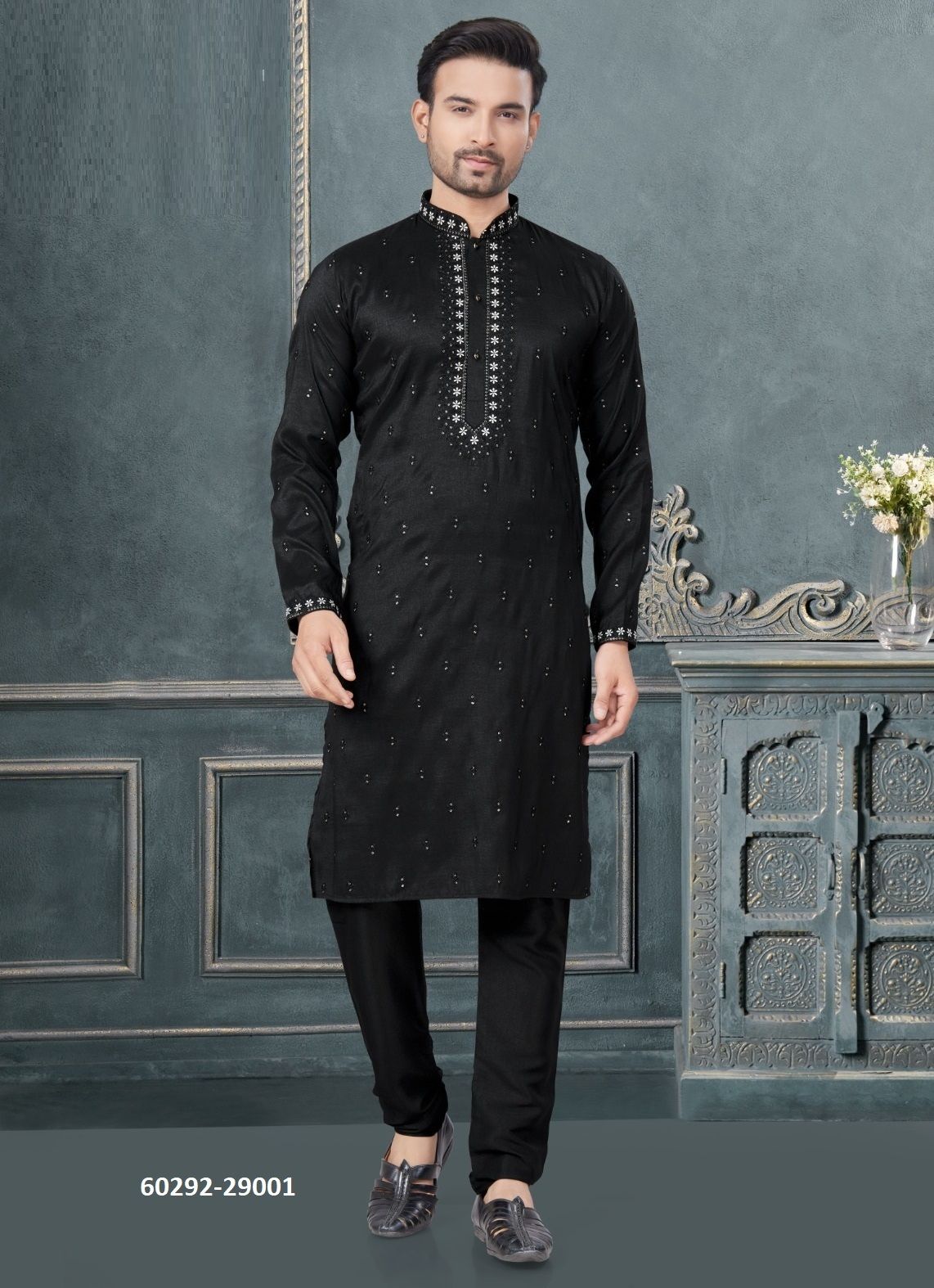 WEDDING COLLECTION 29 - Catalog # 60292 (Set of 6 Men's Ethnic Wear) MADE IN INDIA BY JAGRAASA WEDDING COLLECTION 29 - Catalog # 60292 (Set of 6 Men's Ethnic Wear) MADE IN INDIA BY JAGRAASA