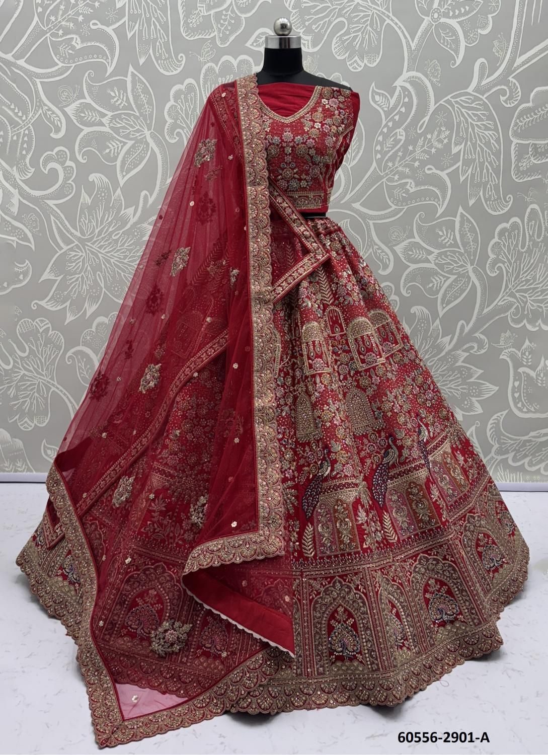 SERIES 2901 TO 2906 - Catalog # 60556 (Set of 22 Semi-Stitched Lehengas) MADE IN INDIA BY STROLLAY ® SERIES 2901 TO 2906 - Catalog # 60556 (Set of 22 Semi-Stitched Lehengas) MADE IN INDIA BY STROLLAY ®