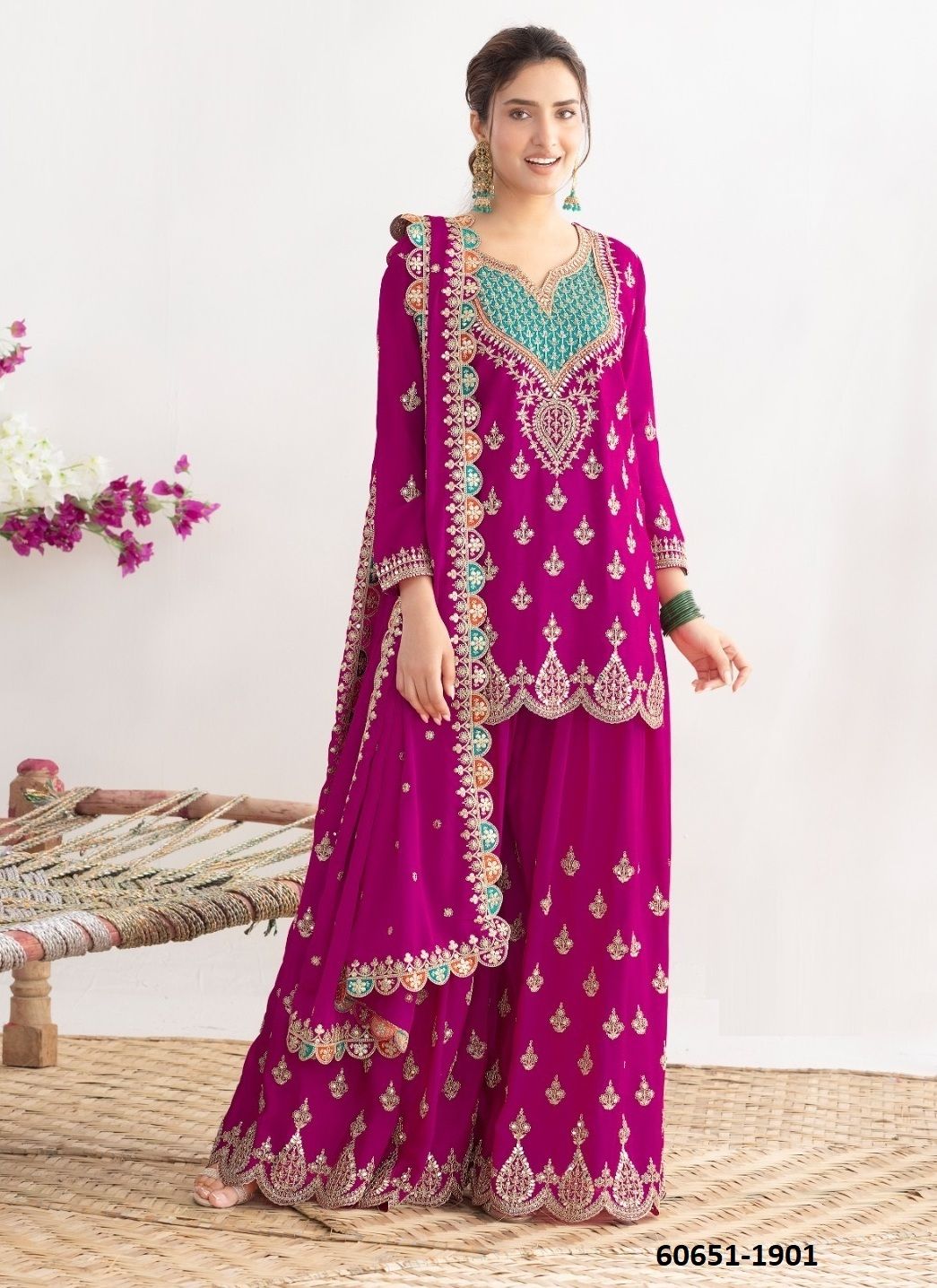 SAYONII - Catalog # 60651 (Set of 3 Readymade Salwar Suits) MADE IN INDIA BY GULZAR COUTURE SAYONII - Catalog # 60651 (Set of 3 Readymade Salwar Suits) MADE IN INDIA BY GULZAR COUTURE