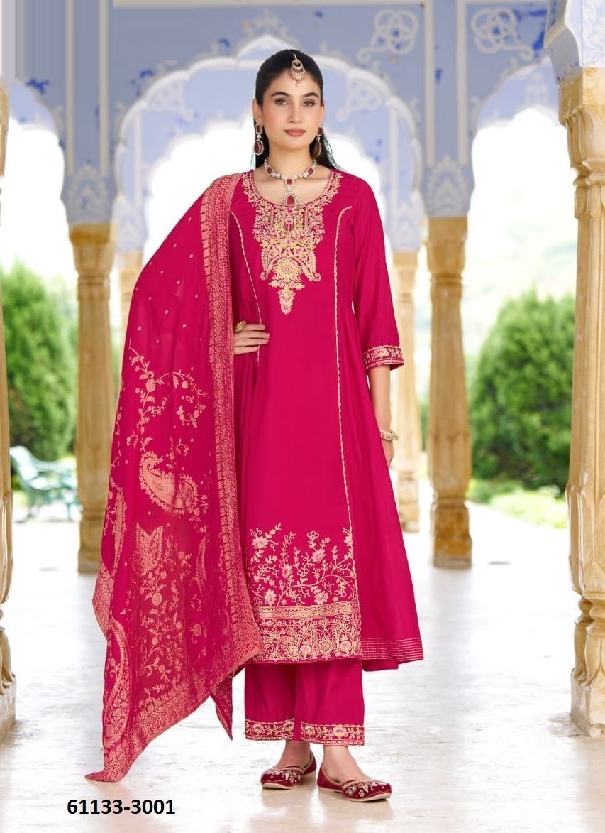 KALISHKA 3 - Catalog # 61133 (Set of 4 Readymade Salwar Suits) MADE IN INDIA BY KARISSA KALISHKA 3 - Catalog # 61133 (Set of 4 Readymade Salwar Suits) MADE IN INDIA BY KARISSA