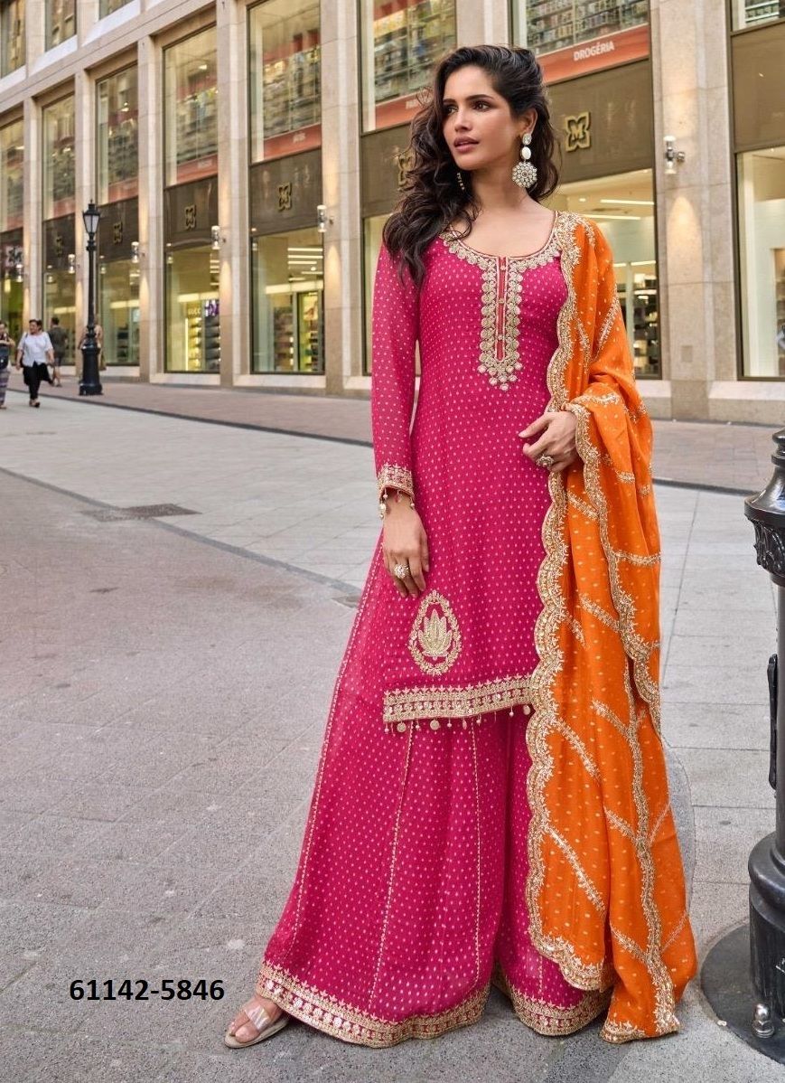 SWATI - Catalog # 61142 (Set of 4 Readymade Salwar Suits) MADE IN INDIA BY SAYURI DESIGNER SWATI - Catalog # 61142 (Set of 4 Readymade Salwar Suits) MADE IN INDIA BY SAYURI DESIGNER