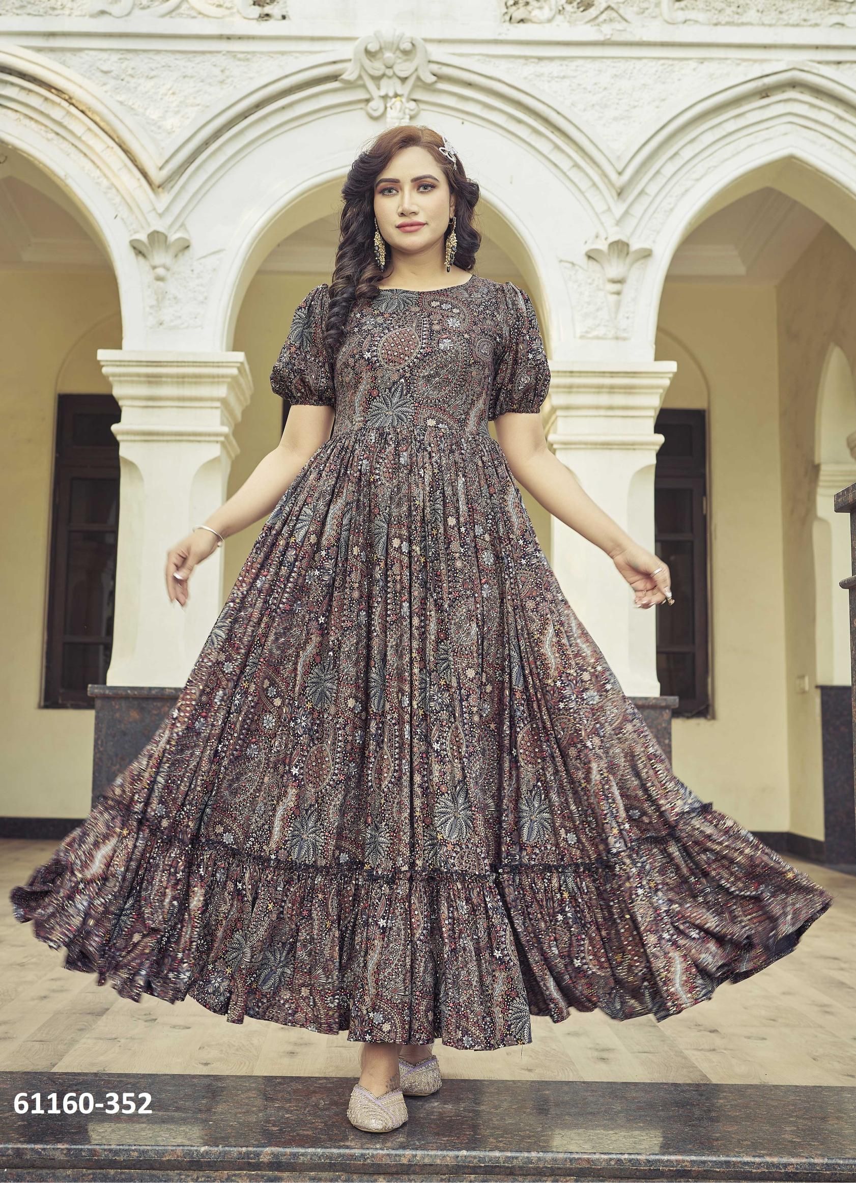 JAGRUTI - Catalog # 61160 (Set of 4 Readymade Women's Kurtis / Tops) MADE IN INDIA BY CHANSI TRENDZ JAGRUTI - Catalog # 61160 (Set of 4 Readymade Women's Kurtis / Tops) MADE IN INDIA BY CHANSI TRENDZ
