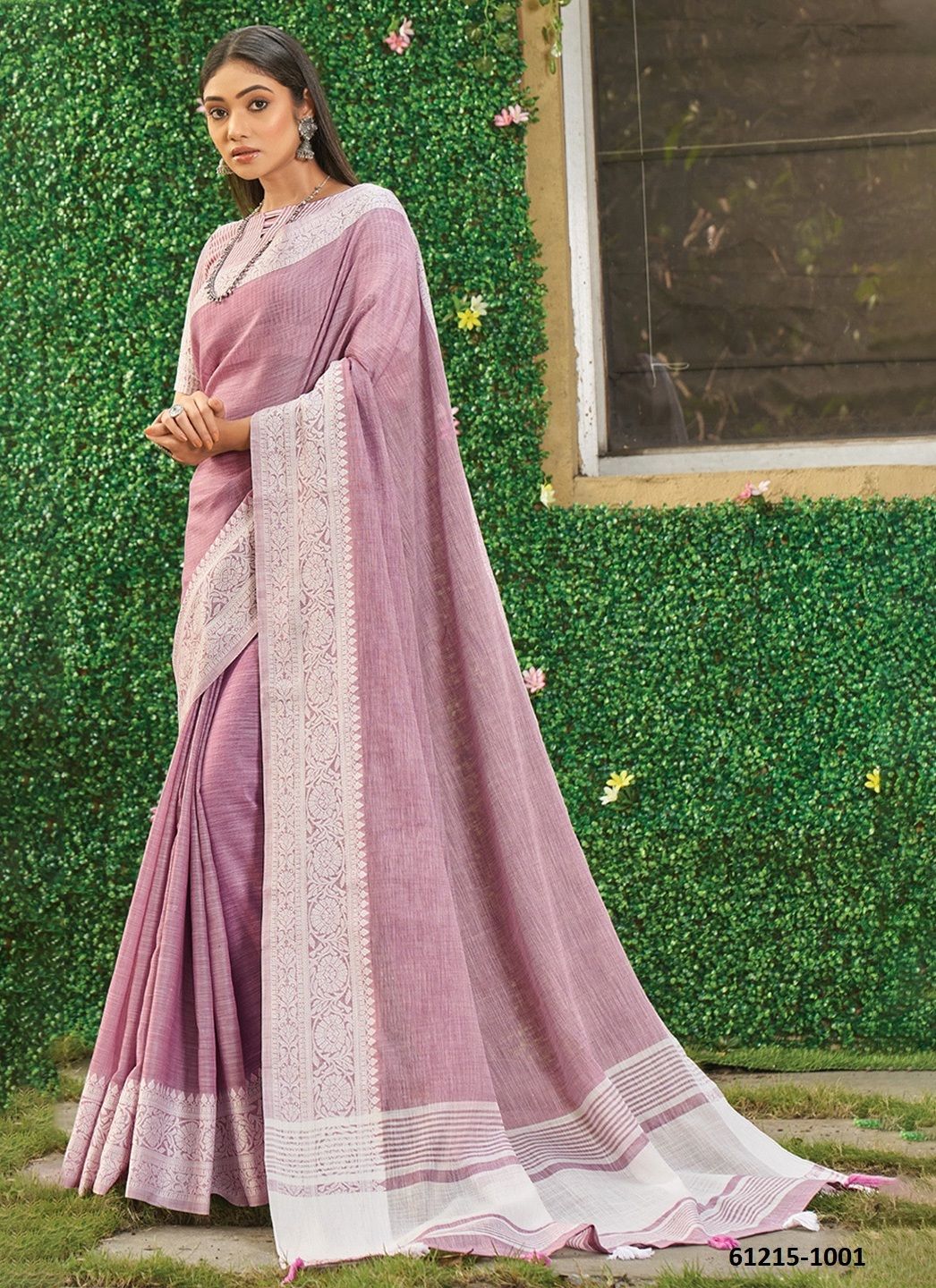 VAIBHAV - Catalog # 61215 (Set of 4 Sarees) MADE IN INDIA BY MEHERIYA VAIBHAV - Catalog # 61215 (Set of 4 Sarees) MADE IN INDIA BY MEHERIYA