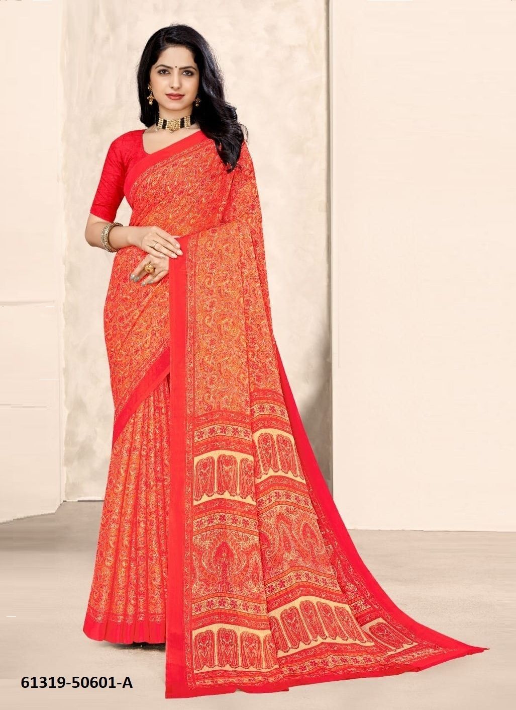 STAR CHIFFON 213 - Catalog # 61319 (Set of 12 Sarees) by Ruchi Sarees STAR CHIFFON 213 - Catalog # 61319 (Set of 12 Sarees) by Ruchi Sarees