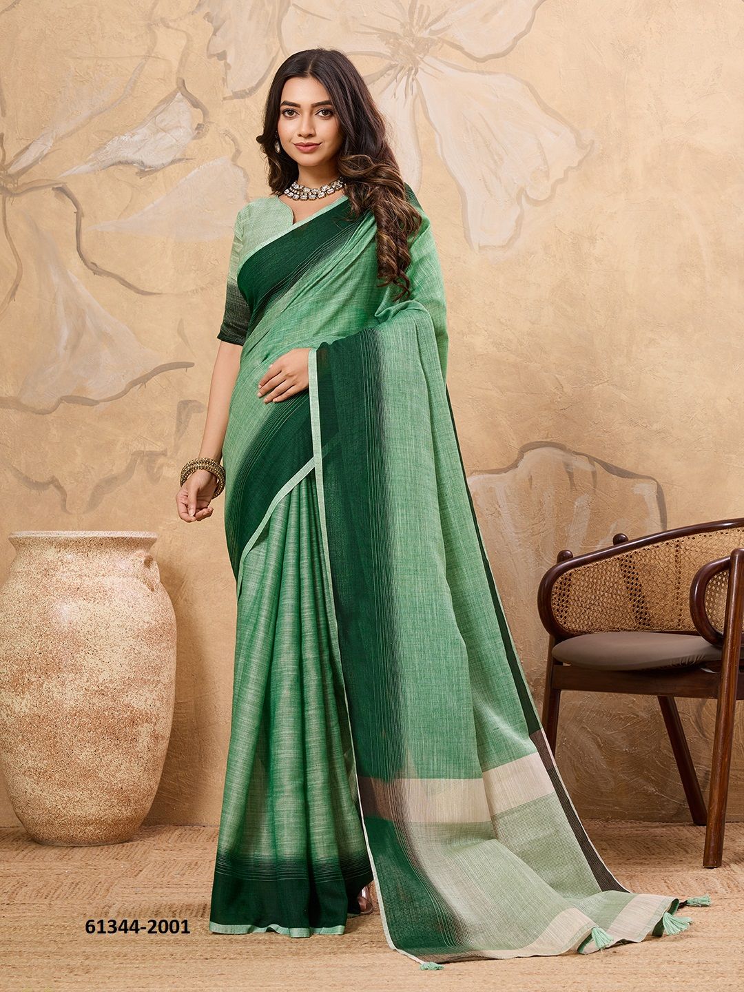KARAGIRI 2 - Catalog # 61344 (Set of 6 Sarees) by Meheriya KARAGIRI 2 - Catalog # 61344 (Set of 6 Sarees) by Meheriya