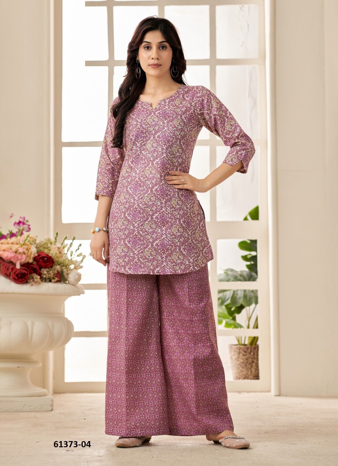 LAKSMITVA - Catalog # 61373 (Set of 4 Tops With Bottoms) by Chansi Trendz LAKSMITVA - Catalog # 61373 (Set of 4 Tops With Bottoms) by Chansi Trendz