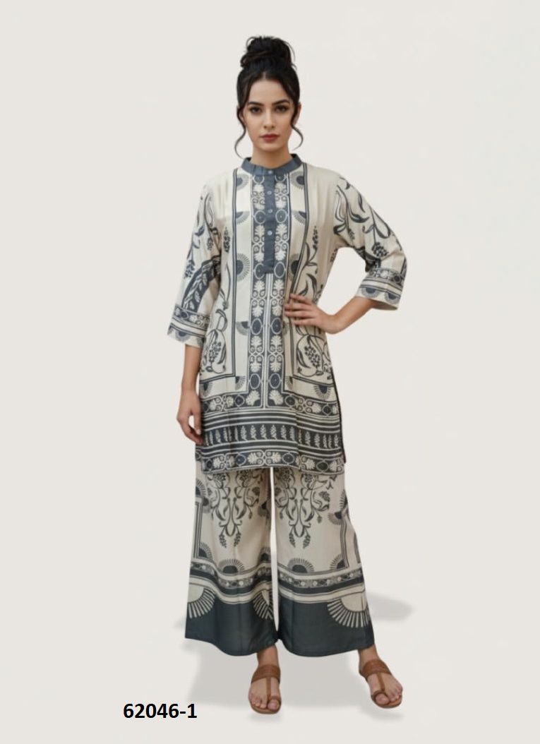 CO-ORD SET 1 - Catalog # 62046 (Set of 4 Tops With Bottoms) by Jagraasa CO-ORD SET 1 - Catalog # 62046 (Set of 4 Tops With Bottoms) by Jagraasa