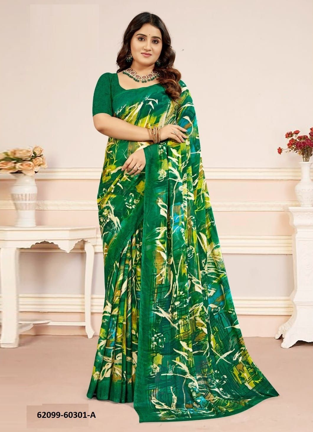 STAR CHIFFON 218 - Catalog # 62099 (Set of 12 Sarees) by Ruchi Sarees STAR CHIFFON 218 - Catalog # 62099 (Set of 12 Sarees) by Ruchi Sarees