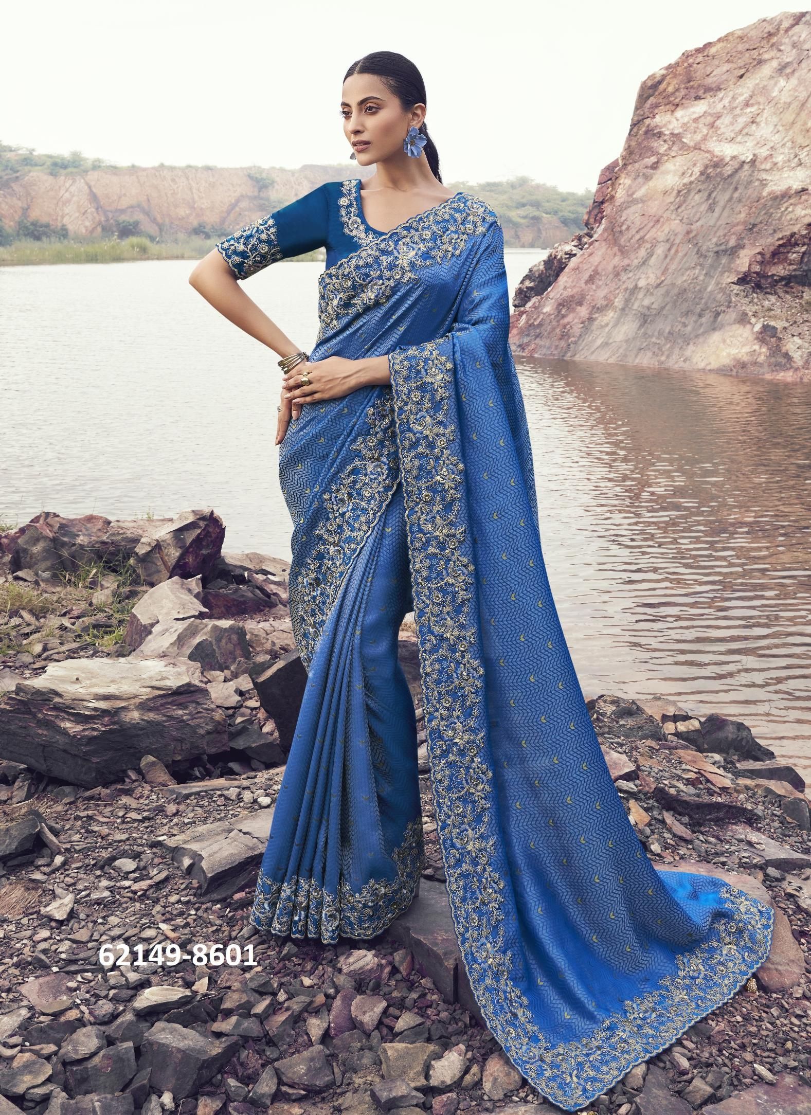 SERIES 8601-8614 - Catalog # 62149 (Set of 14 Sarees) by Sulakshmi Sarees SERIES 8601-8614 - Catalog # 62149 (Set of 14 Sarees) by Sulakshmi Sarees