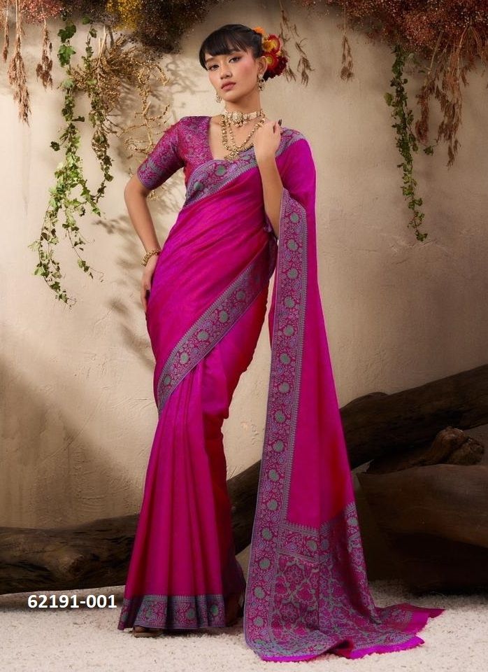 KANJIVARAM TANCHOI - Catalog # 62191 (Set of 6 Sarees) by Rajtex Fabrics KANJIVARAM TANCHOI - Catalog # 62191 (Set of 6 Sarees) by Rajtex Fabrics