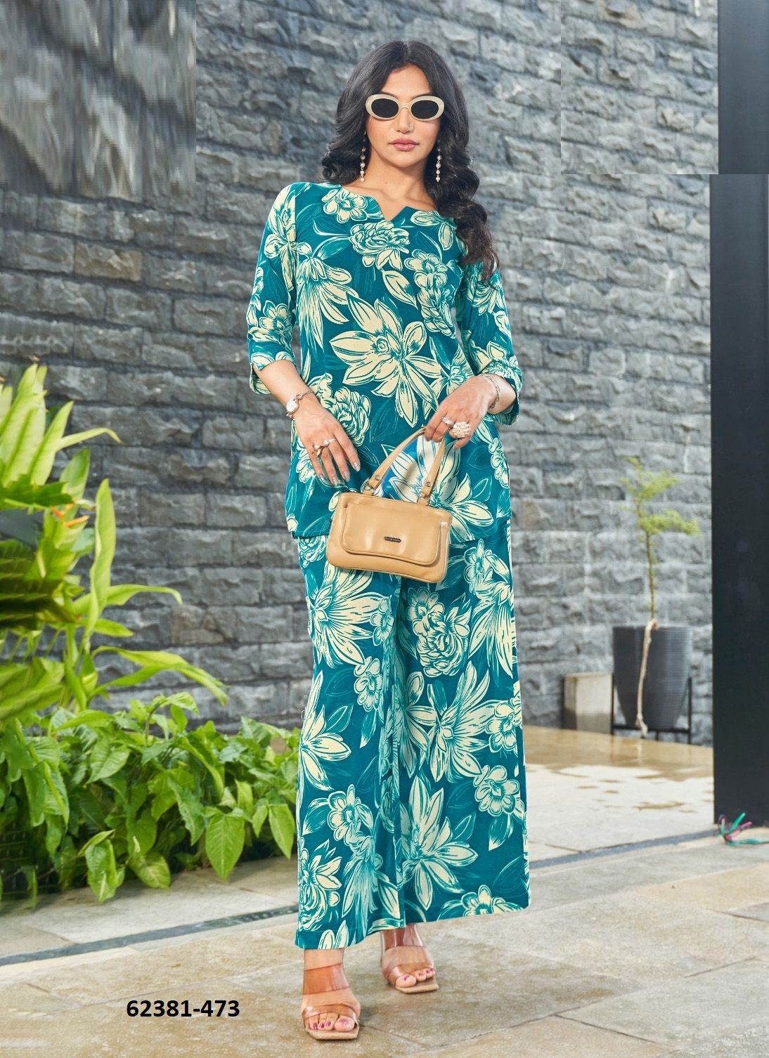 RAMAA - Catalog # 62381 (Set of 4 Tops With Bottoms) by Chansi Trendz RAMAA - Catalog # 62381 (Set of 4 Tops With Bottoms) by Chansi Trendz