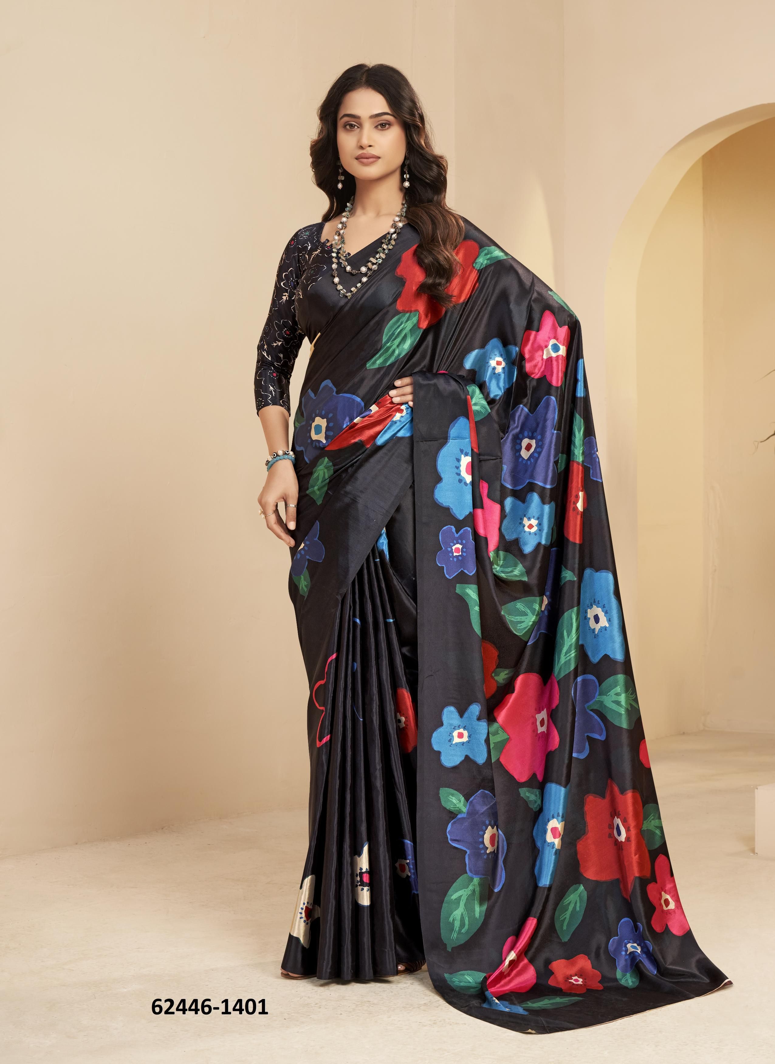 GLAMSTAR - Catalog # 62446 (Set of 9 Sarees) MADE IN INDIA BY SERENGETI GLAMSTAR - Catalog # 62446 (Set of 9 Sarees) MADE IN INDIA BY SERENGETI