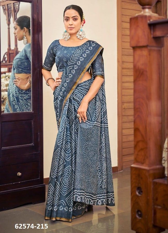 SUMMER LOOMS - Catalog # 62574 (Set of 10 Sarees) by Jagraasa