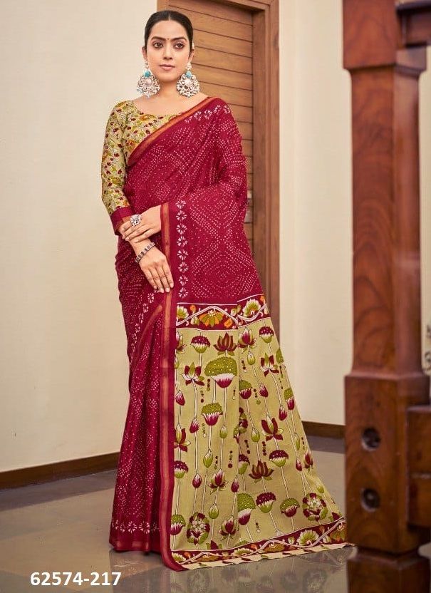 SUMMER LOOMS - Catalog # 62574 (Set of 10 Sarees) by Jagraasa