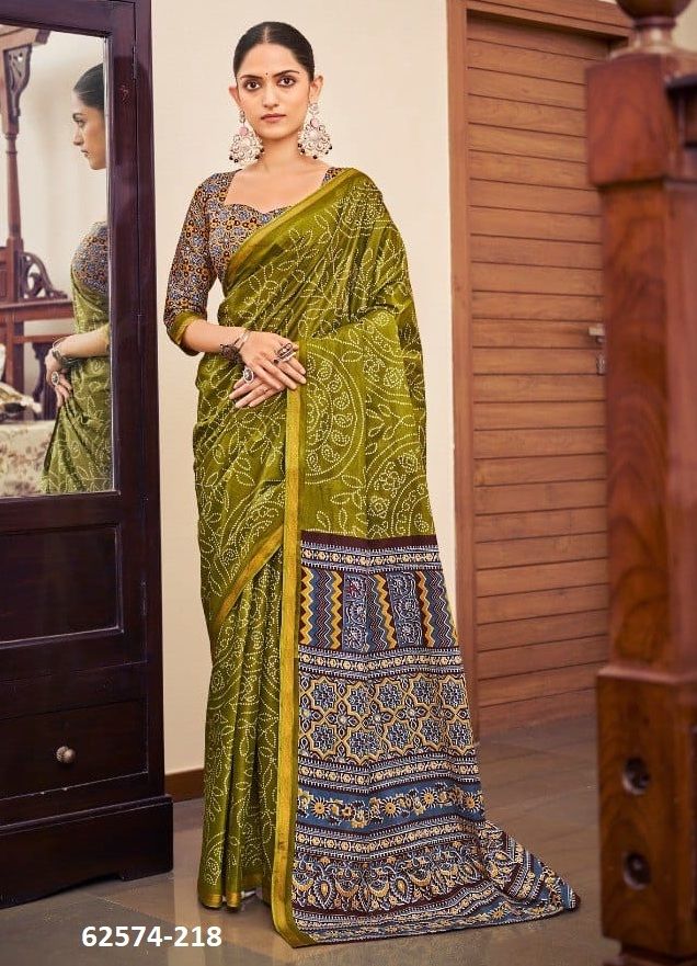 SUMMER LOOMS - Catalog # 62574 (Set of 10 Sarees) by Jagraasa