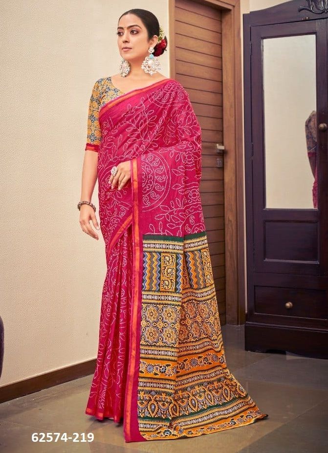 SUMMER LOOMS - Catalog # 62574 (Set of 10 Sarees) by Jagraasa