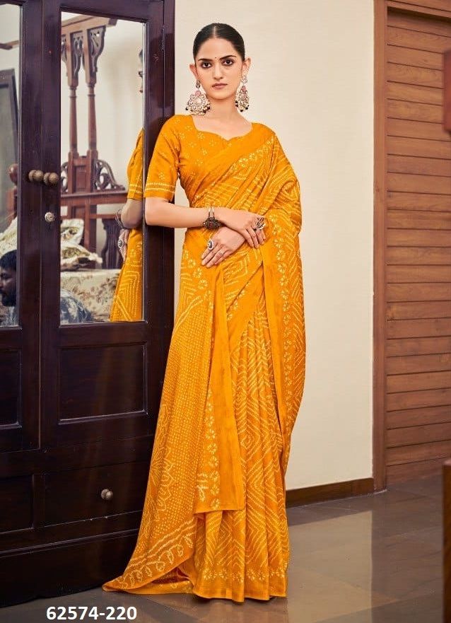 SUMMER LOOMS - Catalog # 62574 (Set of 10 Sarees) by Jagraasa