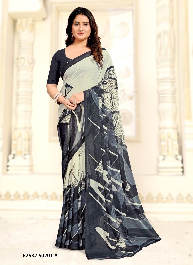 STAR CHIFFON 209-210 - Catalog # 62582 (Set of 12 Sarees) by Ruchi Sarees STAR CHIFFON 209-210 - Catalog # 62582 (Set of 12 Sarees) by Ruchi Sarees