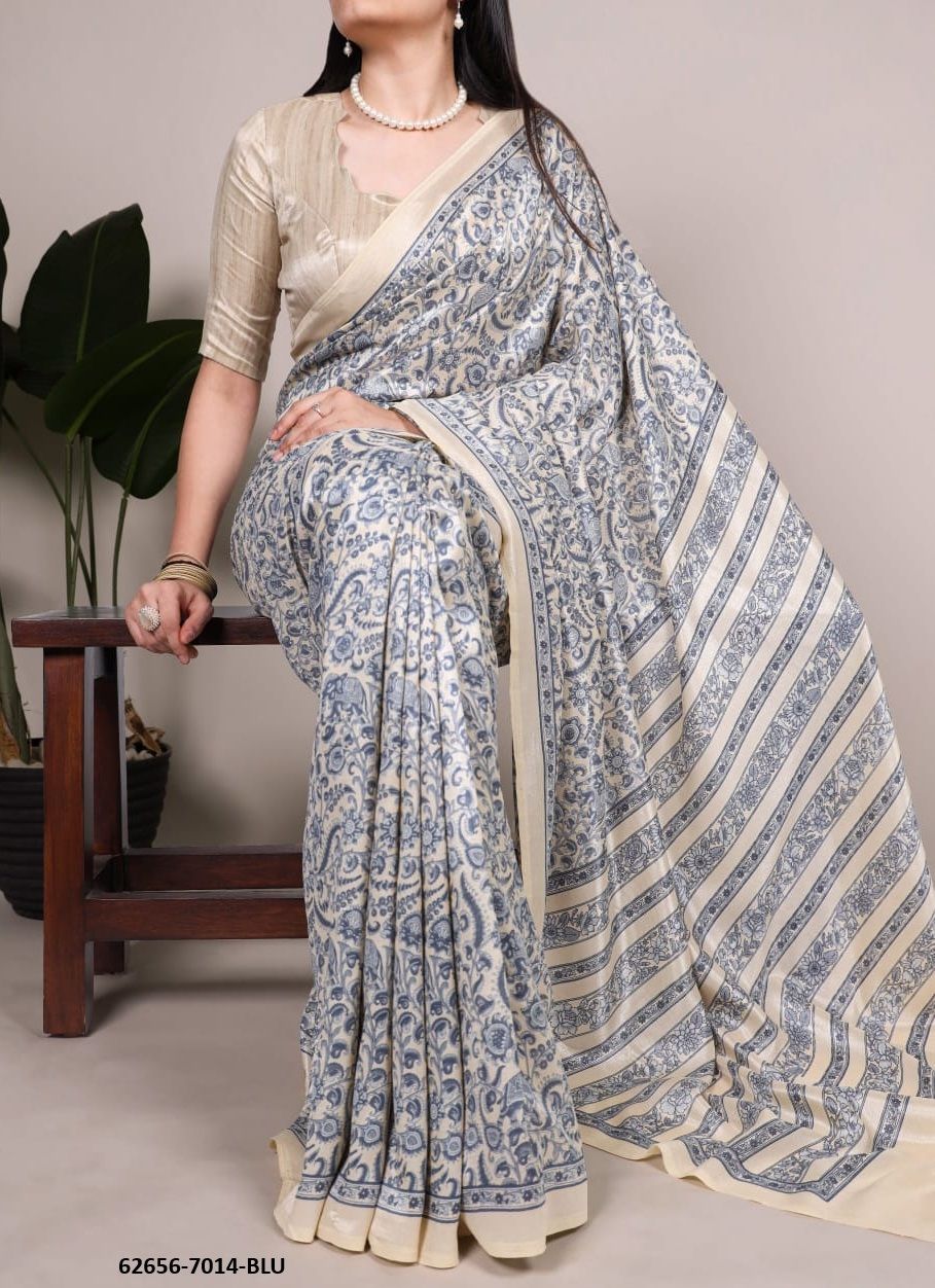 TUSSER SILK SERIES 7014 - Catalog # 62656 (Set of 4 Sarees) by Meheriya TUSSER SILK SERIES 7014 - Catalog # 62656 (Set of 4 Sarees) by Meheriya