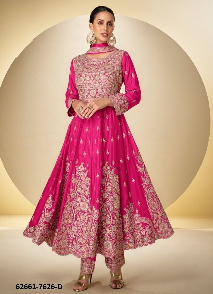 RASBARI - Catalog # 62661 (Set of 6 Readymade Salwar Suits) by Gulkayra Designer RASBARI - Catalog # 62661 (Set of 6 Readymade Salwar Suits) by Gulkayra Designer