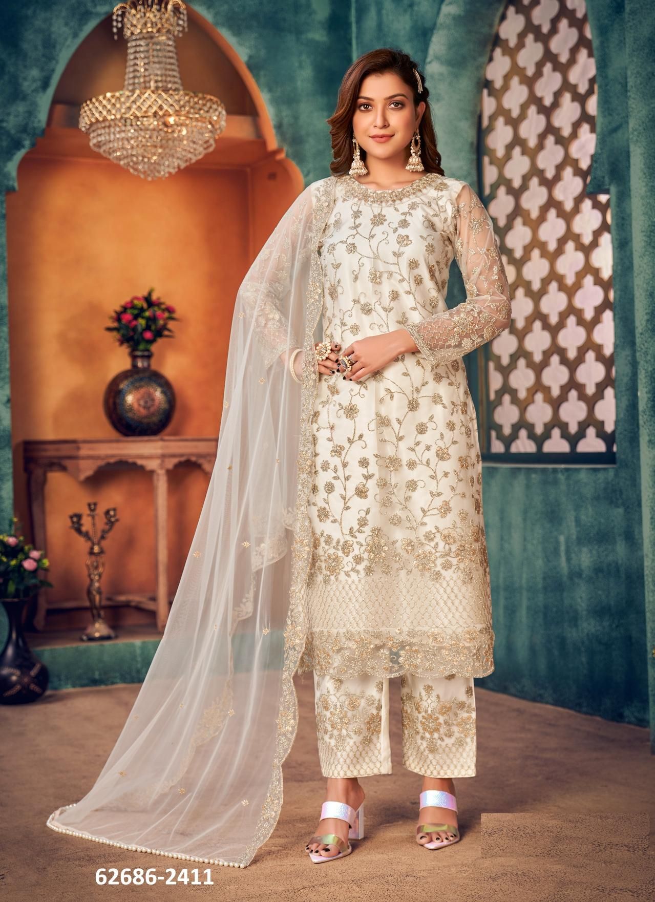 AANAYA 24 - Catalog # 62686 (Set of 4 Readymade Salwar Suits) by Serengeti AANAYA 24 - Catalog # 62686 (Set of 4 Readymade Salwar Suits) by Serengeti