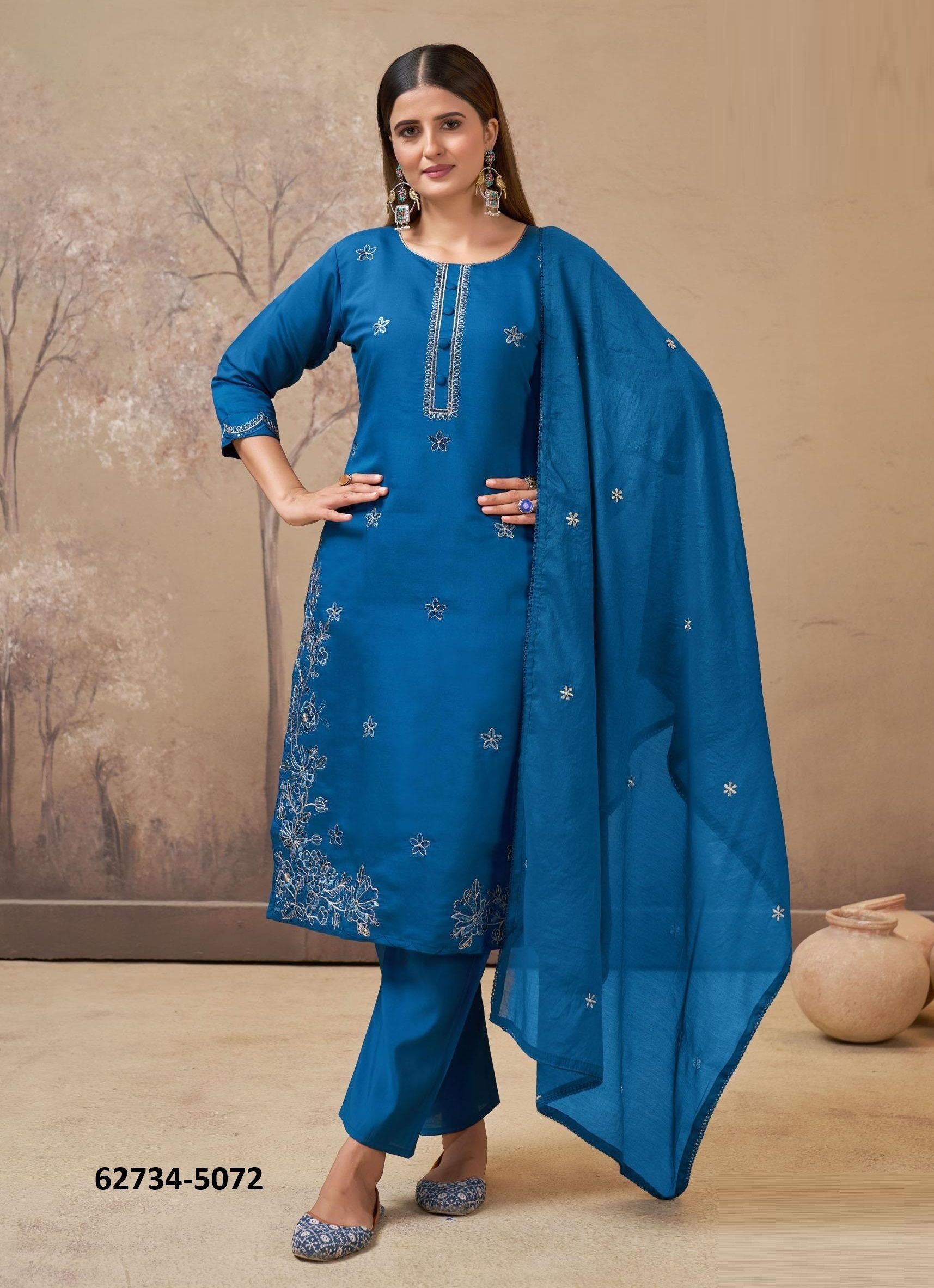 HIBA - Catalog # 62734 (Set of 4 Readymade Salwar Suits) by Meheriya HIBA - Catalog # 62734 (Set of 4 Readymade Salwar Suits) by Meheriya