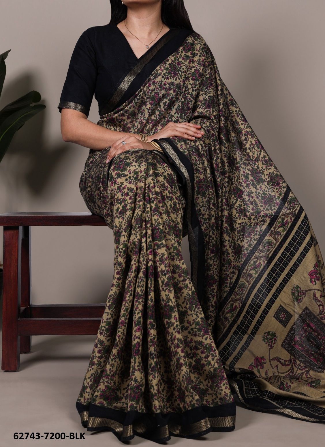 CHANDERI SERIES 7200 - Catalog # 62743 (Set of 4 Sarees) by Serengeti CHANDERI SERIES 7200 - Catalog # 62743 (Set of 4 Sarees) by Serengeti