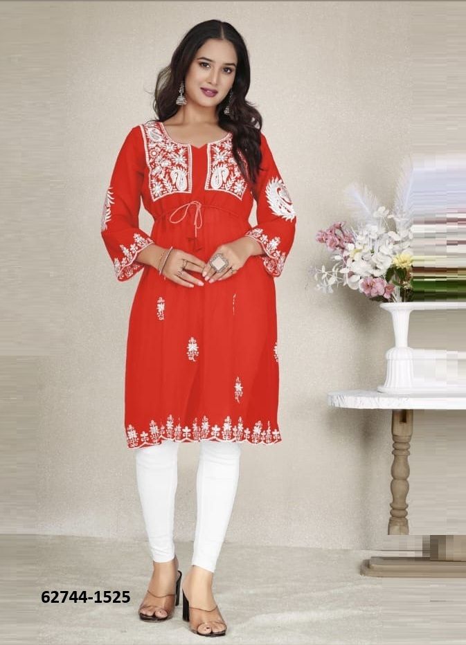 WESTERN 2 - Catalog # 62744 (Set of 2 Readymade Women's Kurtis / Tops) by Meheriya WESTERN 2 - Catalog # 62744 (Set of 2 Readymade Women's Kurtis / Tops) by Meheriya